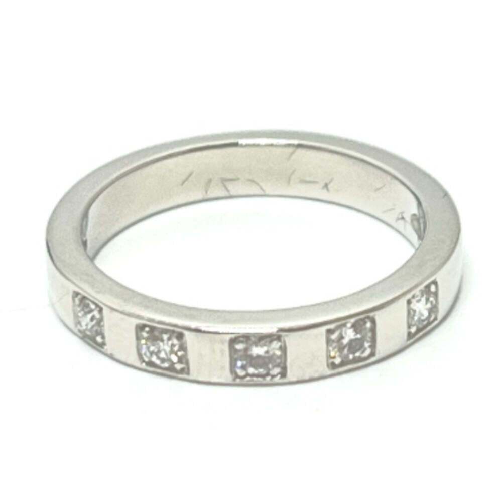 Bvlgari Bvlgari Jewelry Accessories "Marry Me" 5p Diamond Platinum Ring, Pt95...